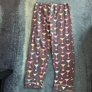 Colorful Martini Glass Pajama Pants